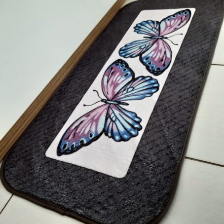 Tapete Plush Versátile Borboleta - Imagem 2