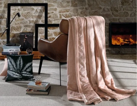 Cobertor Casal Ultraplush Rosa Tule - Hedrons