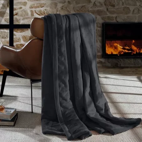 Cobertor Casal Ultraplush Ônix - Hedrons