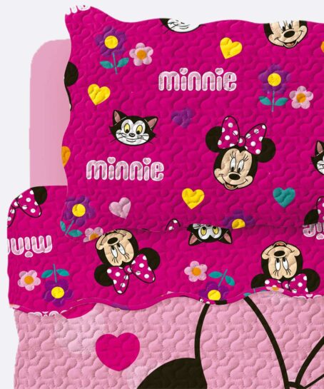 Colcha Infantil Solteiro Minnie - Lepper - Imagem 2